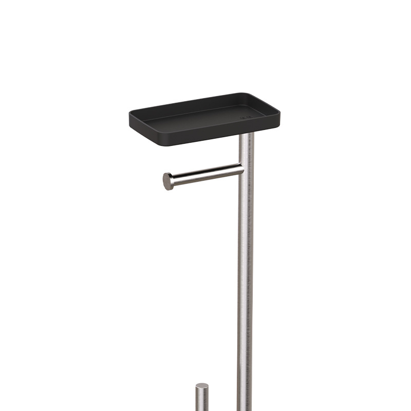 Freestanding Toilet Paper Holder with Toilet Brush 51