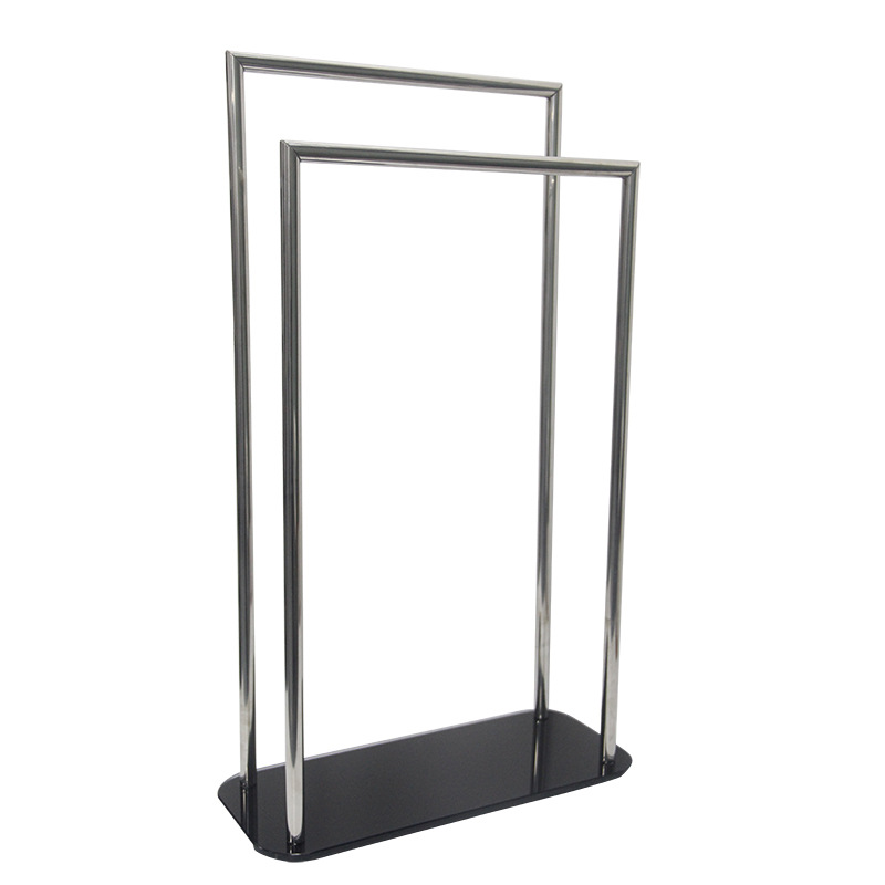 Stainless Steel Multifunctional Bathroom Towel Rack 54