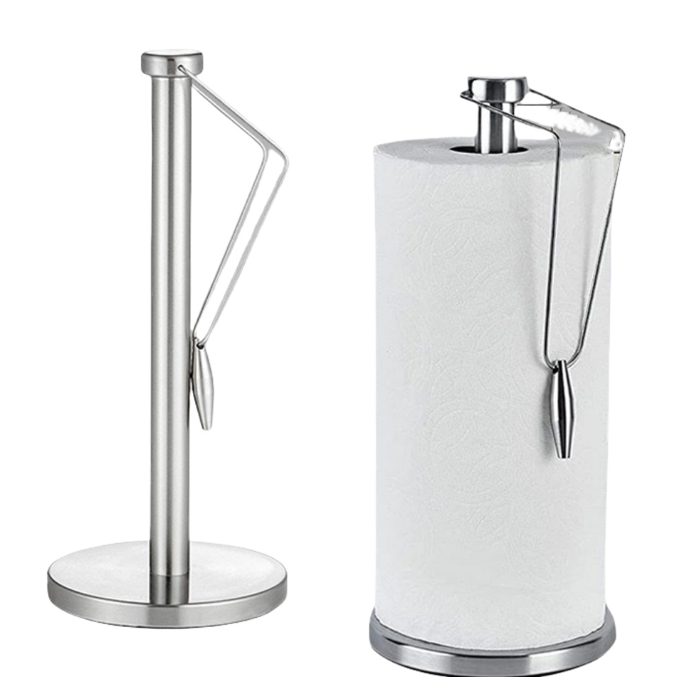 Stainless Steel Upright Tabletop Napkin Holder 46