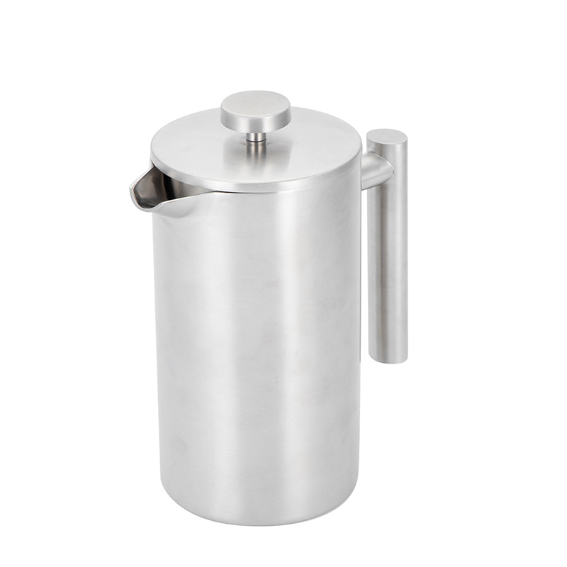 Double-Layer Heat-Resistant Portable Home Coffee Pot 44 01