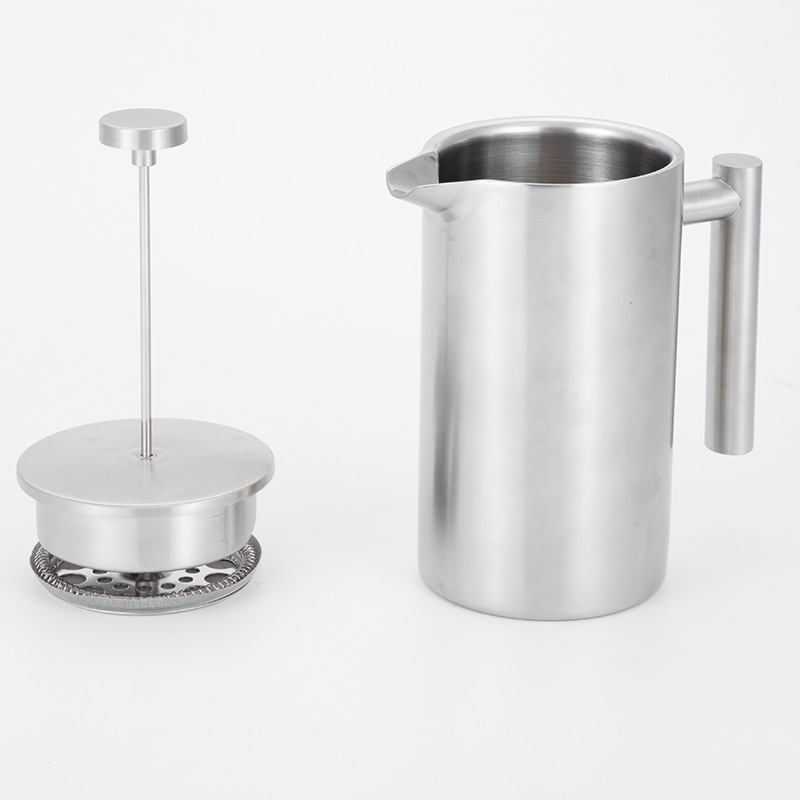 Double-Layer Heat-Resistant Portable Home Coffee Pot 44