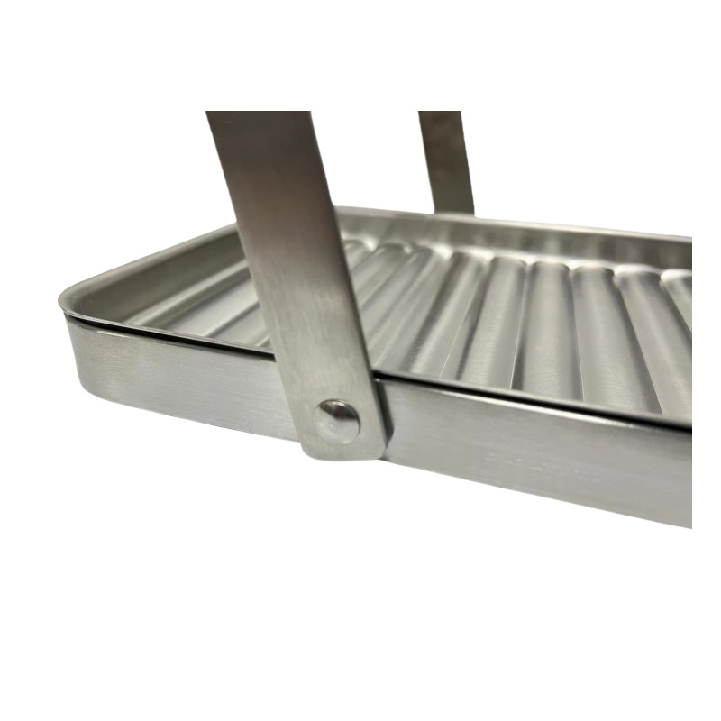 Foldable Stainless Steel Pot Lid Holder 25