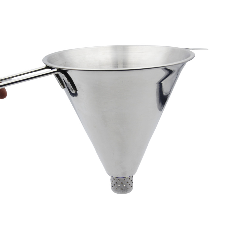 Handheld Stainless Steel Conical Funnel 7