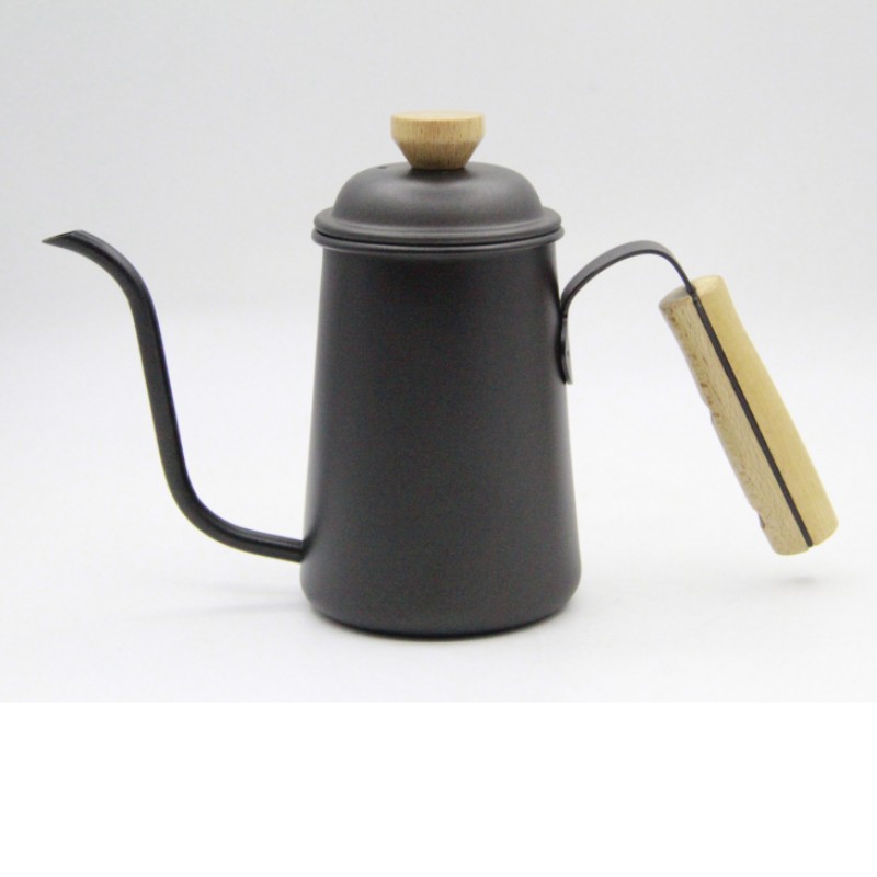 Home Pour-Over Coffee Kettle with Wooden Handle 38