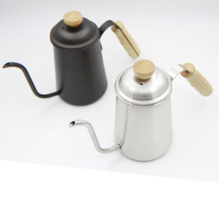 Home Pour-Over Coffee Kettle with Wooden Handle 38