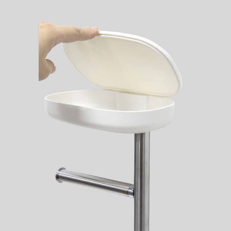 Minimalist Stainless Steel Upright Paper Towel Holder 37