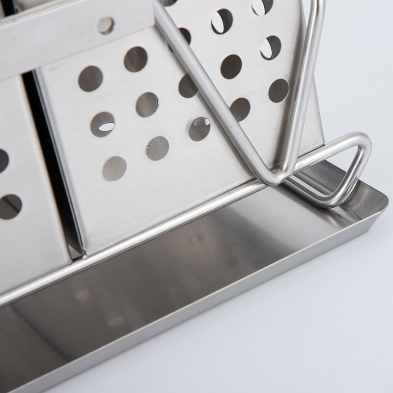 Multifunctional Square Kitchen Chopstick Holder 30