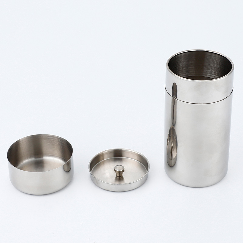 Portable 304 Stainless Steel Tea Canister 34