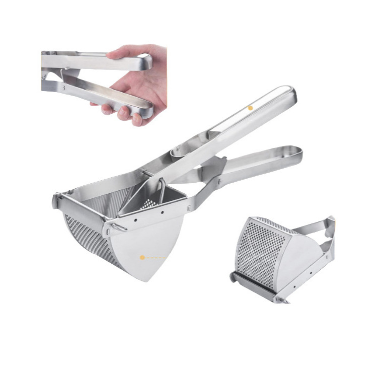 Stainless Steel Manual Home Potato Masher 24