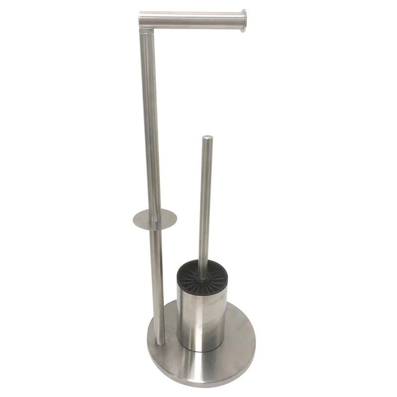 Toilet Brush and Tissue Holder with Large Base 39