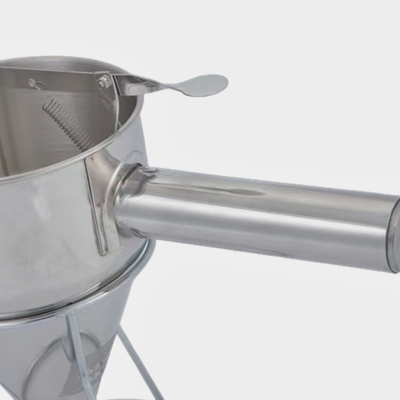 Stainless Steel Tapered Detachable Dispenser with Lid 1